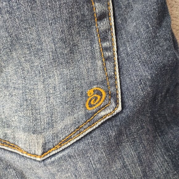 Indigo Rein Women Distressed Skinny Casual Jeans Size 9 W28 L27 Stretch Mid Rise - Picture 3 of 10